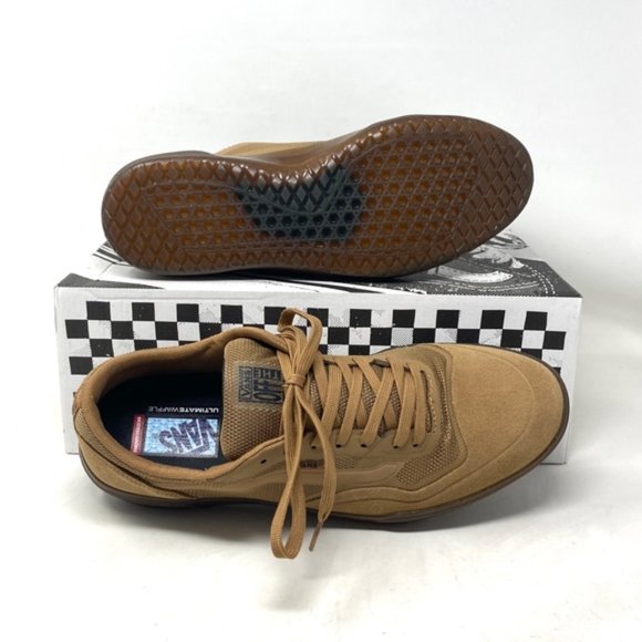 VANS AVE Tobacco Gum Skate Sneaker Canvas Suede Shoes Womens Low Top VN0A5JIBLV9 - Picture 6 of 11